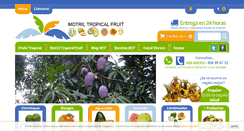 Desktop Screenshot of motriltropicalfruit.com